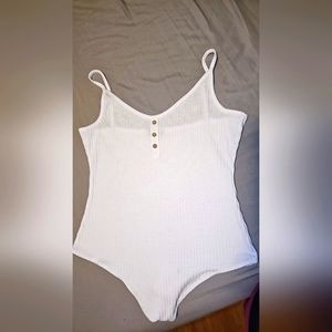 Rue21 white bodysuit never worn